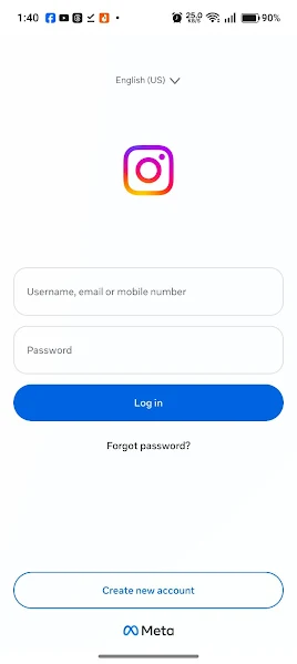 Screenshot of Insta Flow APK features